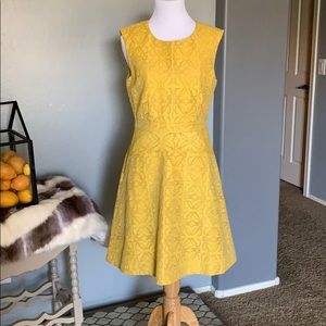 J. Crew Golden Yellow Sleeveless Dress